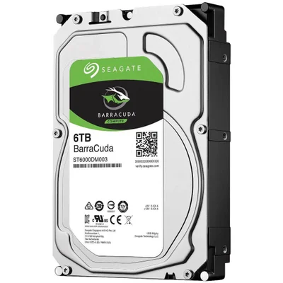 HD Seagate 6TB Barracuda 5400 RPM 256MB KaBuM