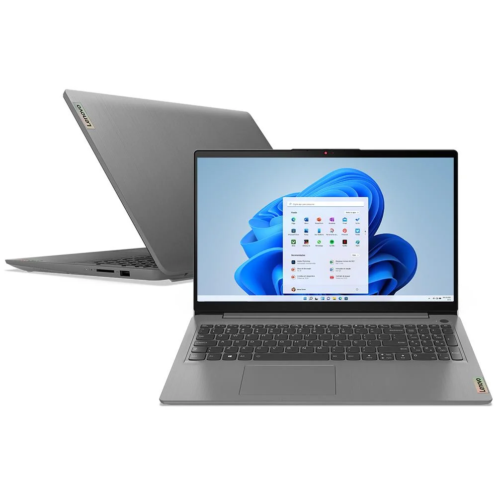Notebook Lenovo Ideapad 3i I7 8GB 512GB SSD KaBuM