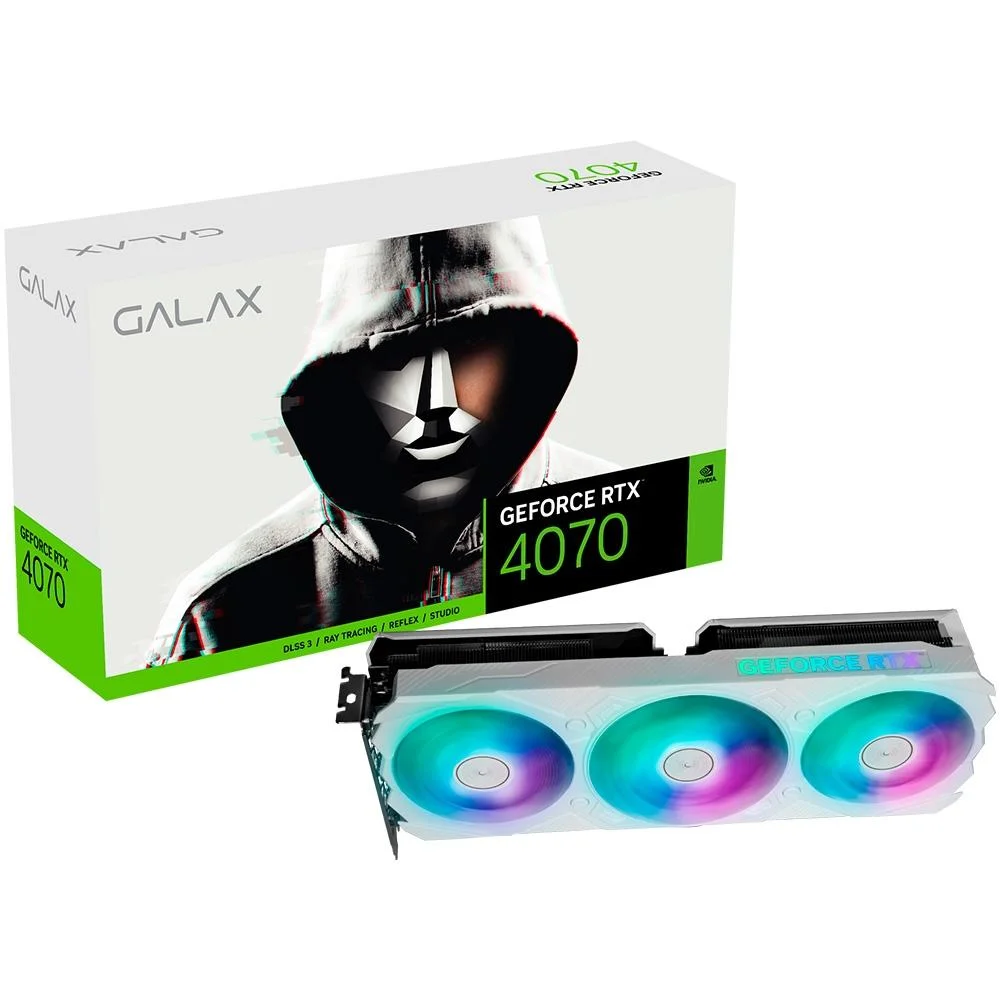 Placa De Vídeo Galax Nvidia RTX 4070 12GB KaBuM