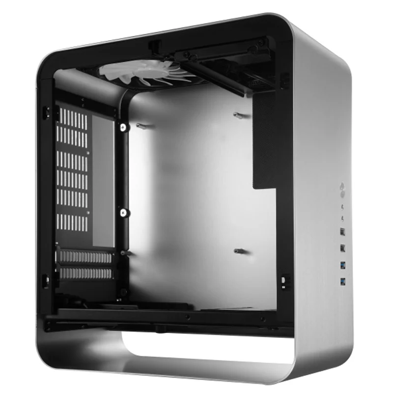 Gabinete Mini ITX, Alumínio, Jonsbo, Umx1w - Cinza Gabinete Mini ITX, Alumínio, Jonsbo, Umx1w - Cinza
