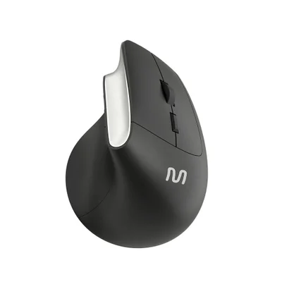Mouse Sem Fio Vertical Clique Silencioso 1600dpi