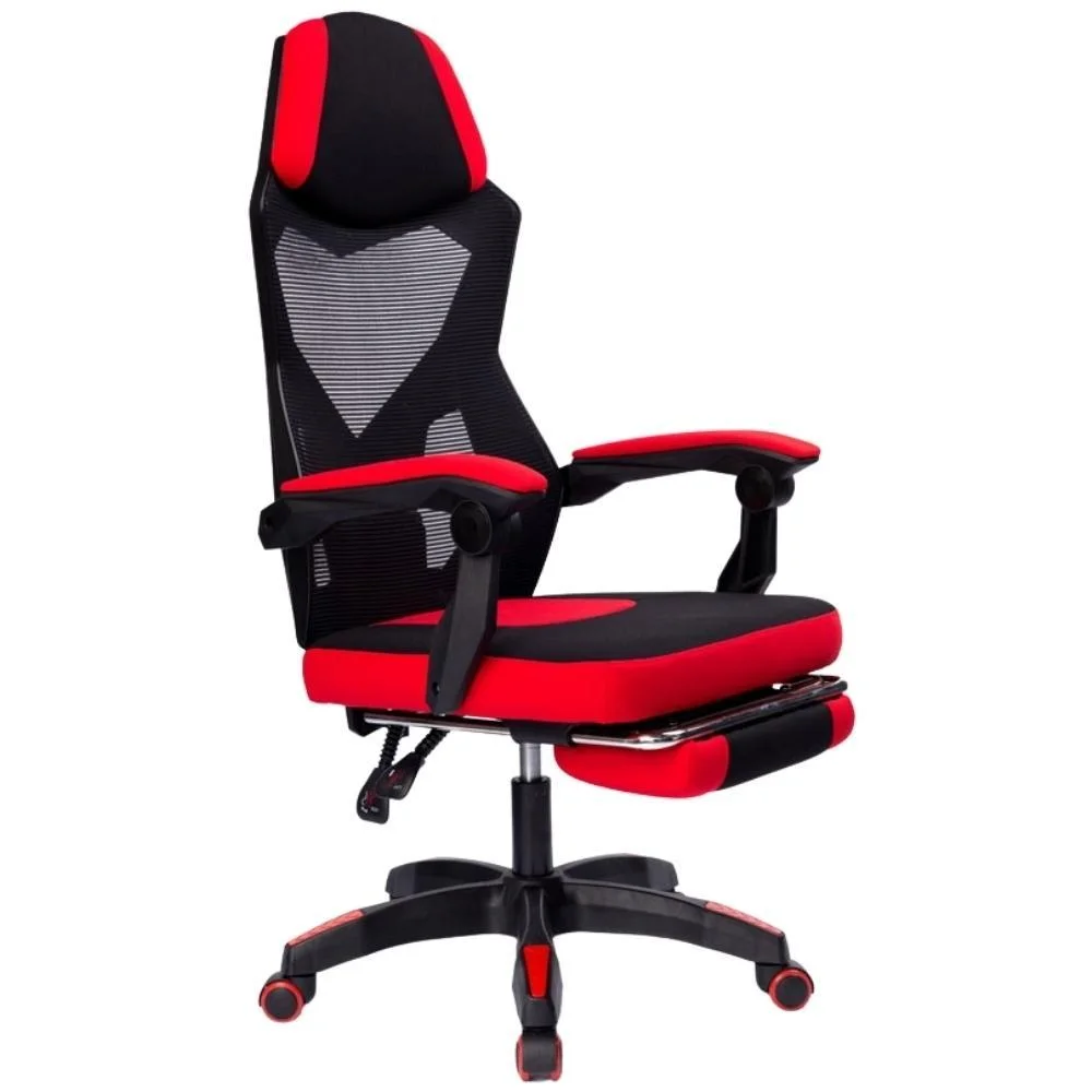 Cadeira De Escritório Fortt Verona, Até 120KG, Com Rodinhas, Encosto Em Tela Mesh, Vermelha - Cegf01-V Cadeira De Escritório Fortt Verona, Até 120KG, Com Rodinhas, Encosto Em Tela Mesh, Vermelha - Cegf01-V
