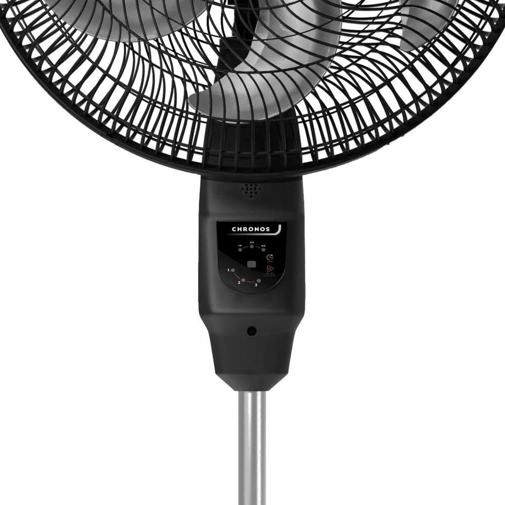 Ventilador de Coluna Mallory Chronos, 40cm, 126w, 127v, Pr-gr, Grafite
