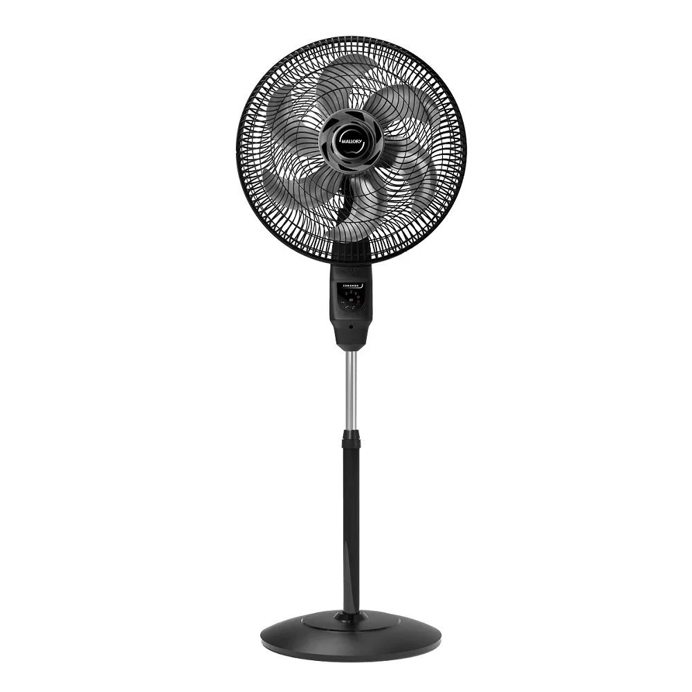Ventilador de Coluna Mallory Chronos, 40cm, 126w, 127v, Pr-gr, Grafite