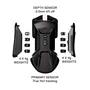 Mouse Gamer Steelseries, Rival 600, Com Fio, Com RGB, Lighting, Preto-62446