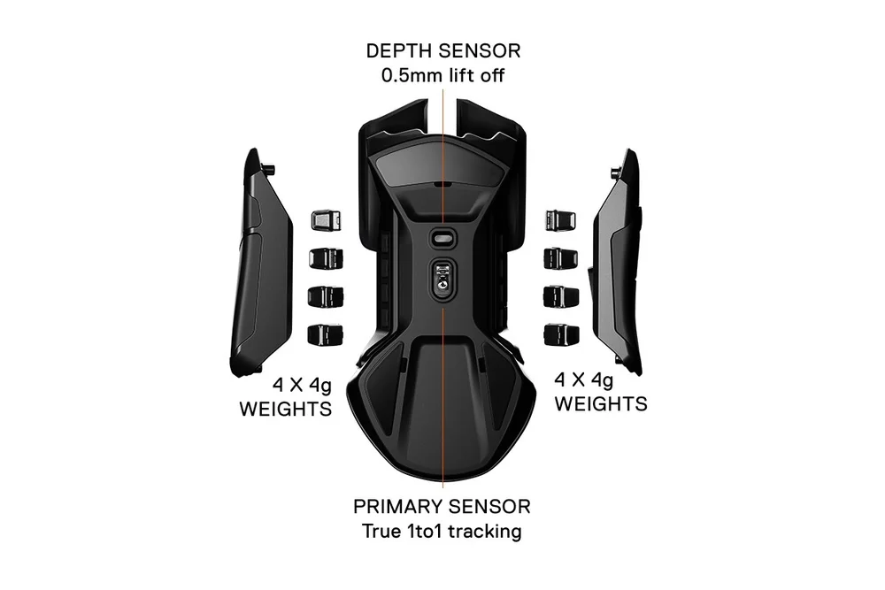 Mouse Gamer Steelseries, Rival 600, Com Fio, Com RGB, Lighting, Preto-62446 Mouse Gamer Steelseries, Rival 600, Com Fio, Com RGB, Lighting, Preto-62446