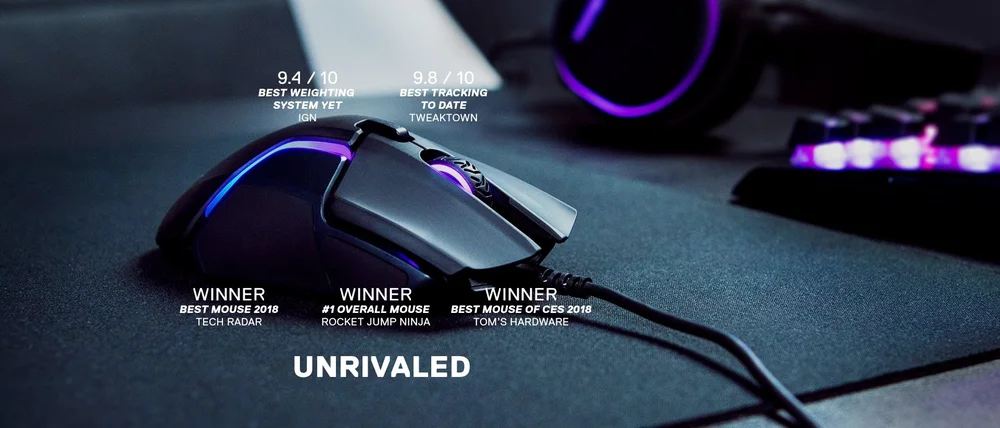 Mouse Gamer Steelseries, Rival 600, Com Fio, Com RGB, Lighting, Preto-62446 Mouse Gamer Steelseries, Rival 600, Com Fio, Com RGB, Lighting, Preto-62446