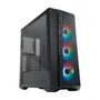 Gabinete Cooler Master Masterbox 520 Mesh, Mid Tower, Lateral Em Vidro, 3 Coolers ARGB - Preto