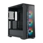 Gabinete Cooler Master Masterbox 520 Mesh, Mid Tower, Lateral Em Vidro, 3 Coolers ARGB - Preto