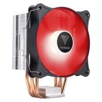 Cooler FAN Gamdias Boreas E1-410, 120mm, LED Vermelho - Preto