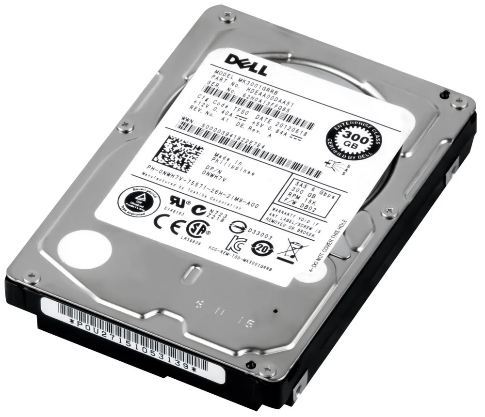 HD Sas Dell 300GB 15k KaBuM