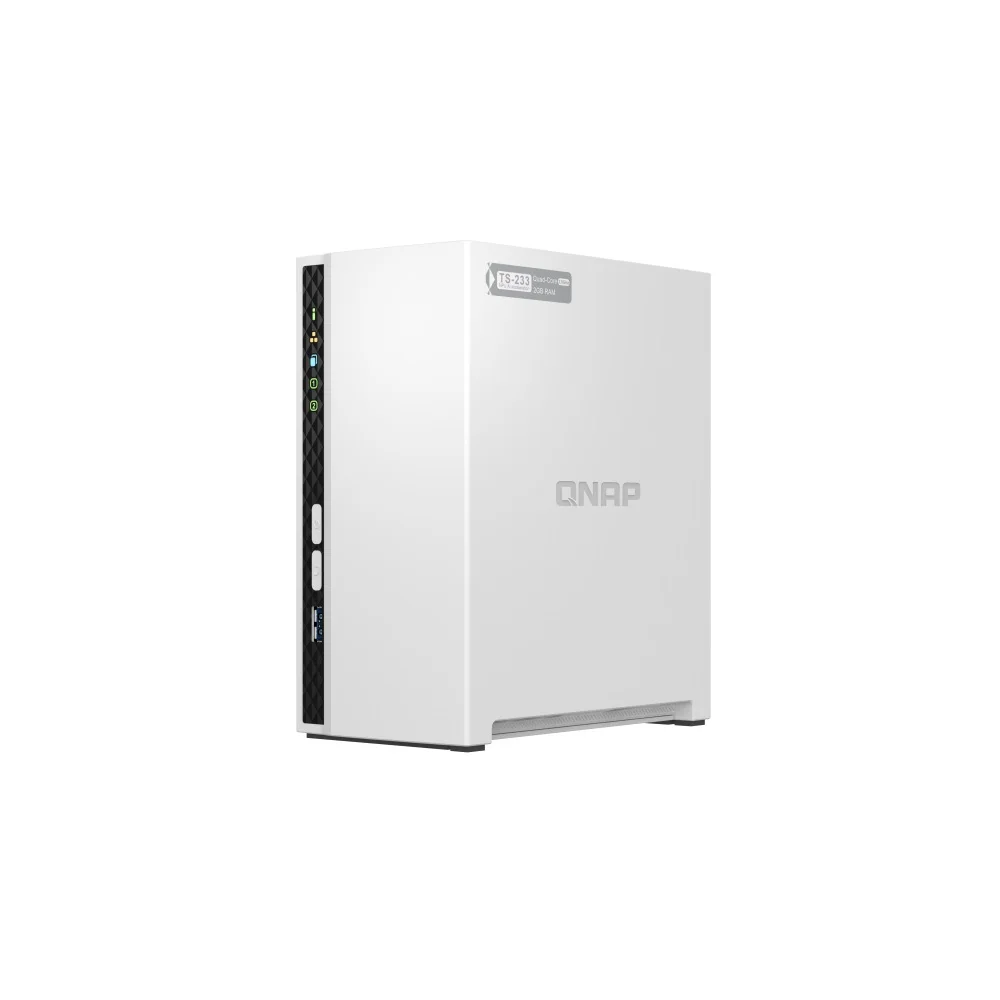 Storage Qnap 20 Ghz 2GB 64bits 2 Baias KaBuM