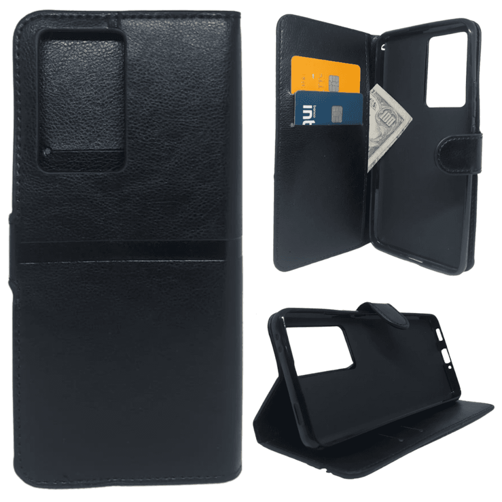 Capa Carteira Compatível Com Xiaomi Mi Poco F5 Pro (tela De 6.67) - Rosa