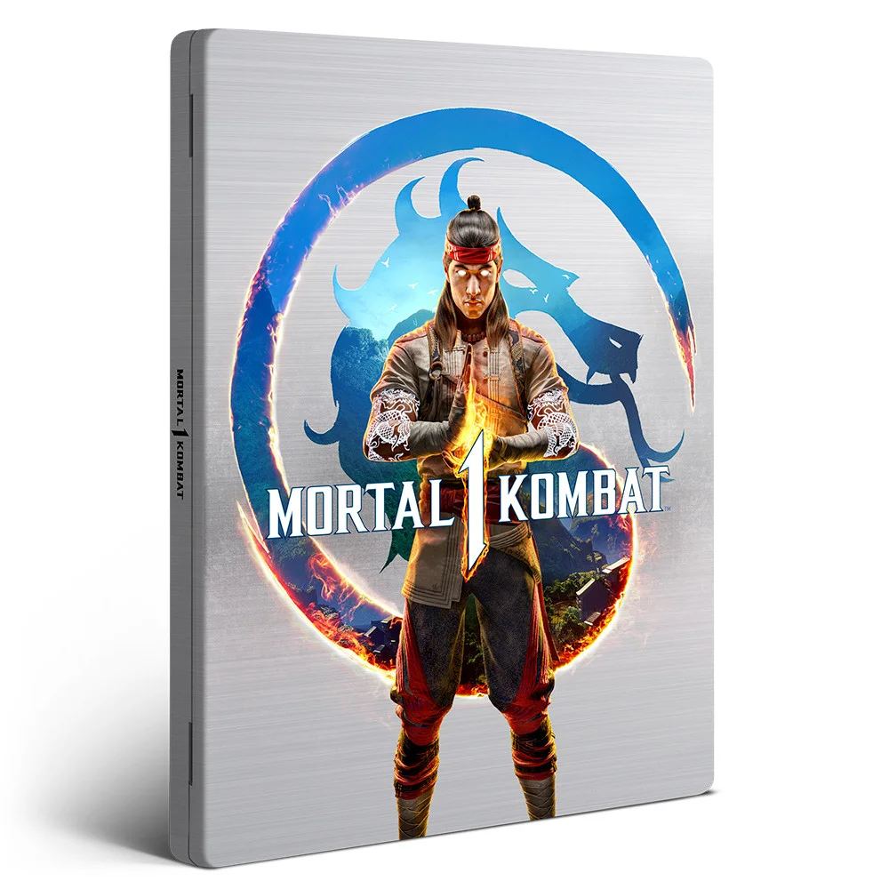 Jogo Mortal Kombat 1 Sony Steel Case Edition, Playstation 5, Mídia Física
