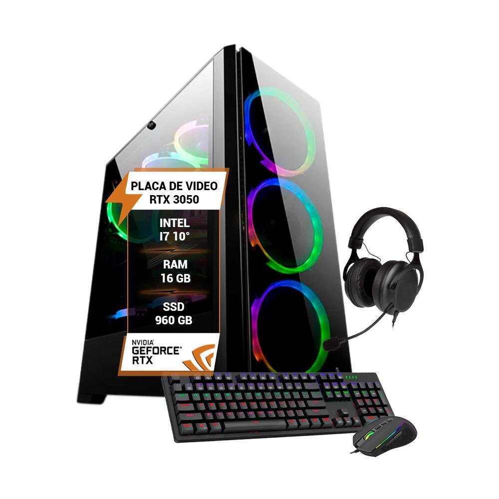 限定セール ゲーミングデスクトップ Core i7/SSD1TB/RTX3050 PC Gamer Intel Core I7 10 Rtx 3050 8GB KaBuM