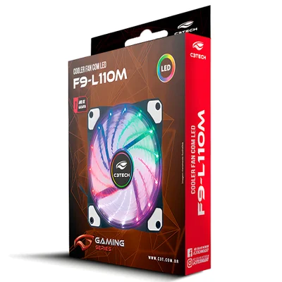 Cooler Fan C3techCom Led 120mm F9l110m KaBuM