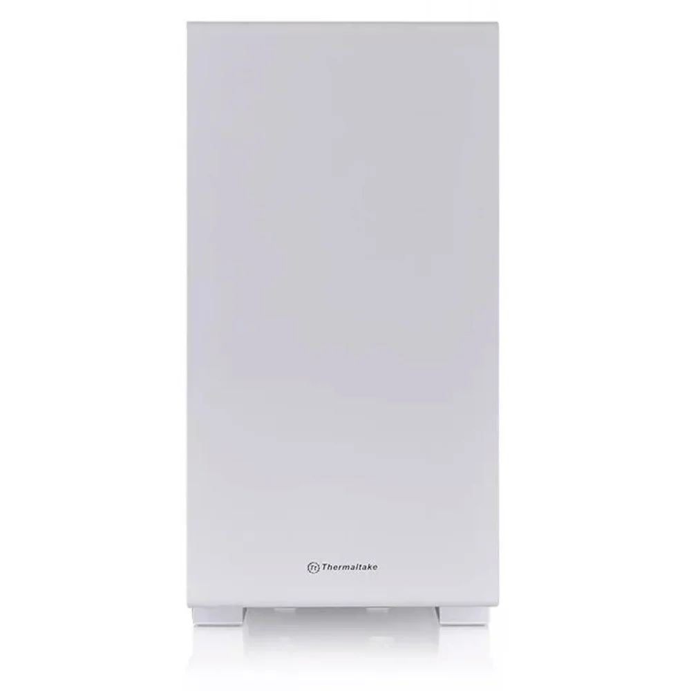 Gabinete Tt S100 TG, Mini Tower, Com Fonte 600W, Lateral Vidro, Branco Neve - Ca-3q9-60s6wz-00 Gabinete Tt S100 TG, Mini Tower, Com Fonte 600W, Lateral Vidro, Branco Neve - Ca-3q9-60s6wz-00