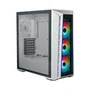 Gabinete Cooler Master Masterbox 520, Lateral Vidro,3 Fans Argb 120mm - Mb520-wgnn-s01