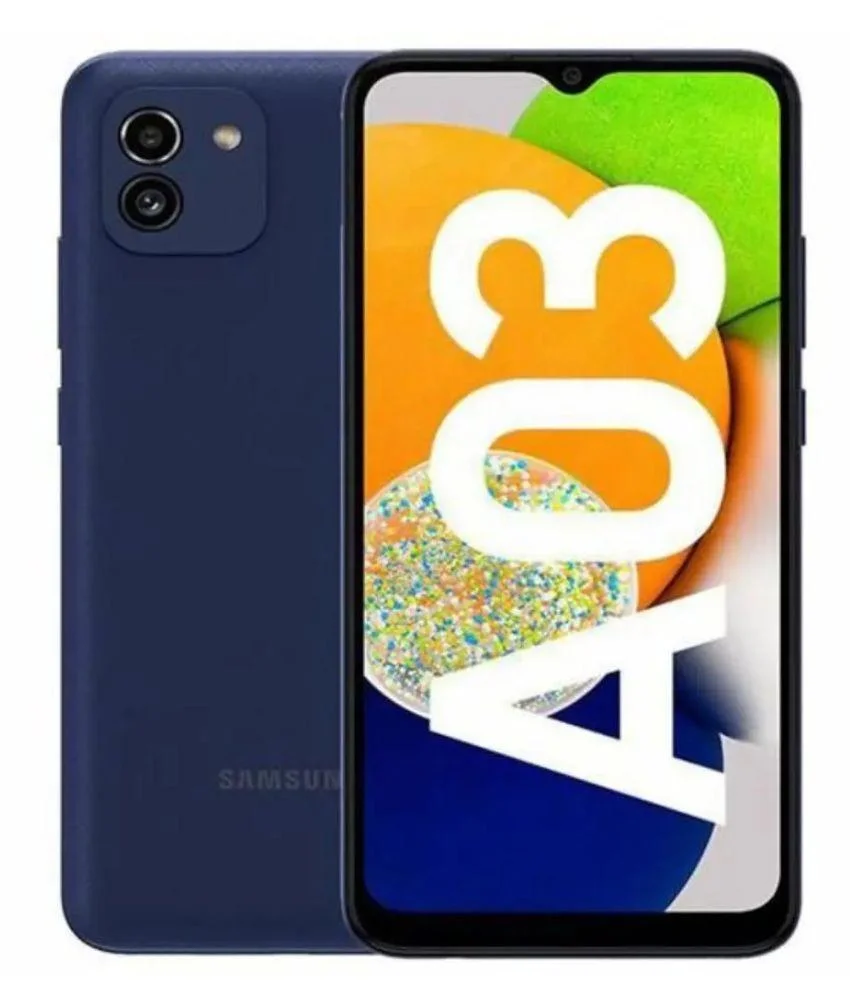Usado: Samsung Galaxy A03, 64GB, 4GB RAM, Azul - Excelente Usado: Samsung Galaxy A03, 64GB, 4GB RAM, Azul - Excelente