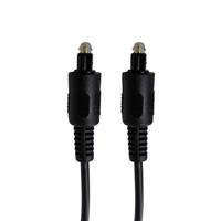 Cabo Óptico Digital Toslink, Para Áudio Digital, 1.8 Metros