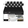 Kit DVR Intelbras 16 Canais H.265 + HD 2TB + 16 Câmeras Full HD, 20m