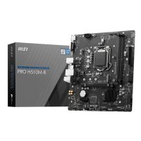 Placa-Mãe Msi Pro H510m-B, Intel LGA 1200, Matx, DDR4, M.2, VGA/HDMI, , Chipset H470 - 911-7e05-004