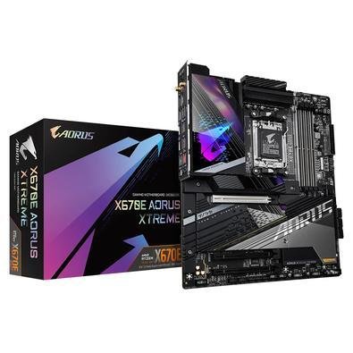 Imagem do produto Placa Mãe Gigabyte para AMD AM5 X670E Aorus Xtreme Wifi 4XDDR5 E-ATX em Kabum