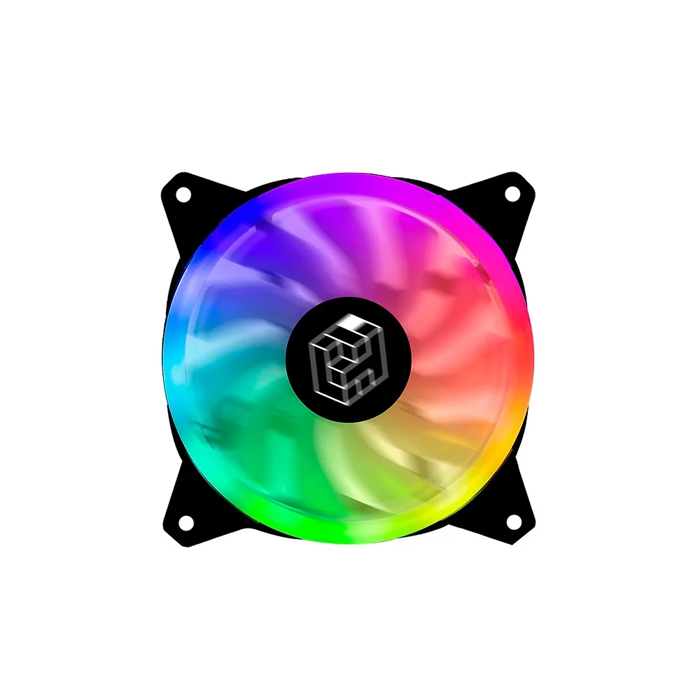 Cooler Liketec Lighter, RGB, 120x120x25mm, Preto Cooler Liketec Lighter, RGB, 120x120x25mm, Preto
