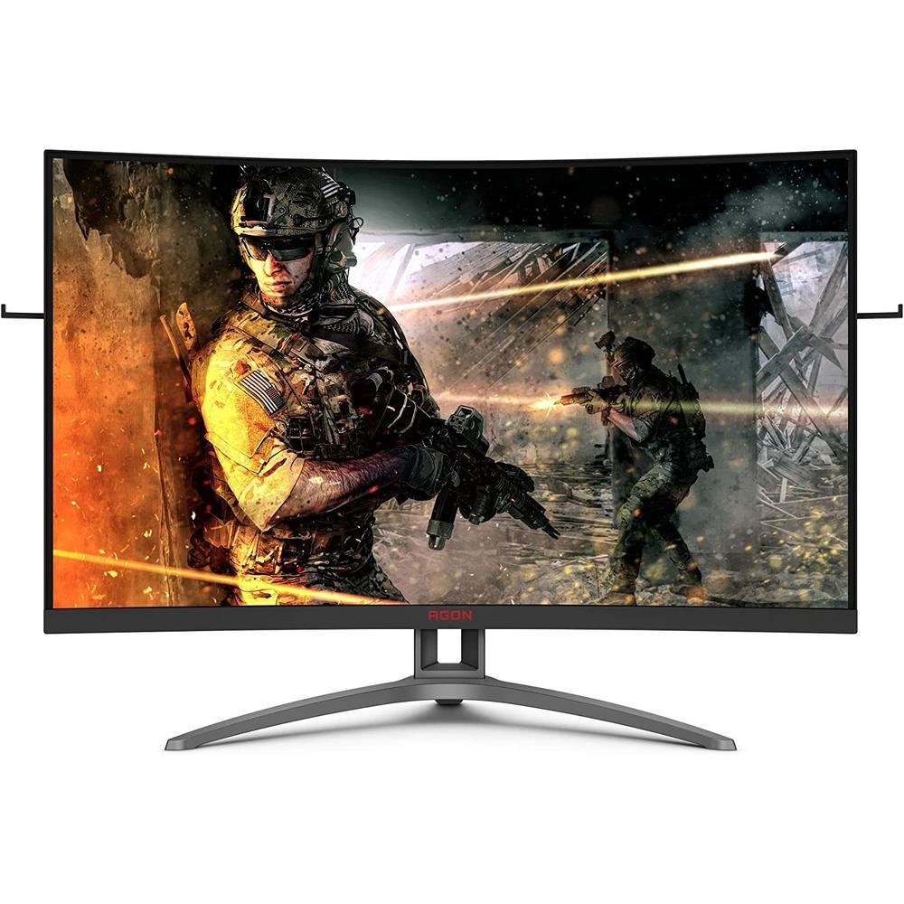 Monitor Gamer Aoc Agon 32Polegadas Curvo KaBuM