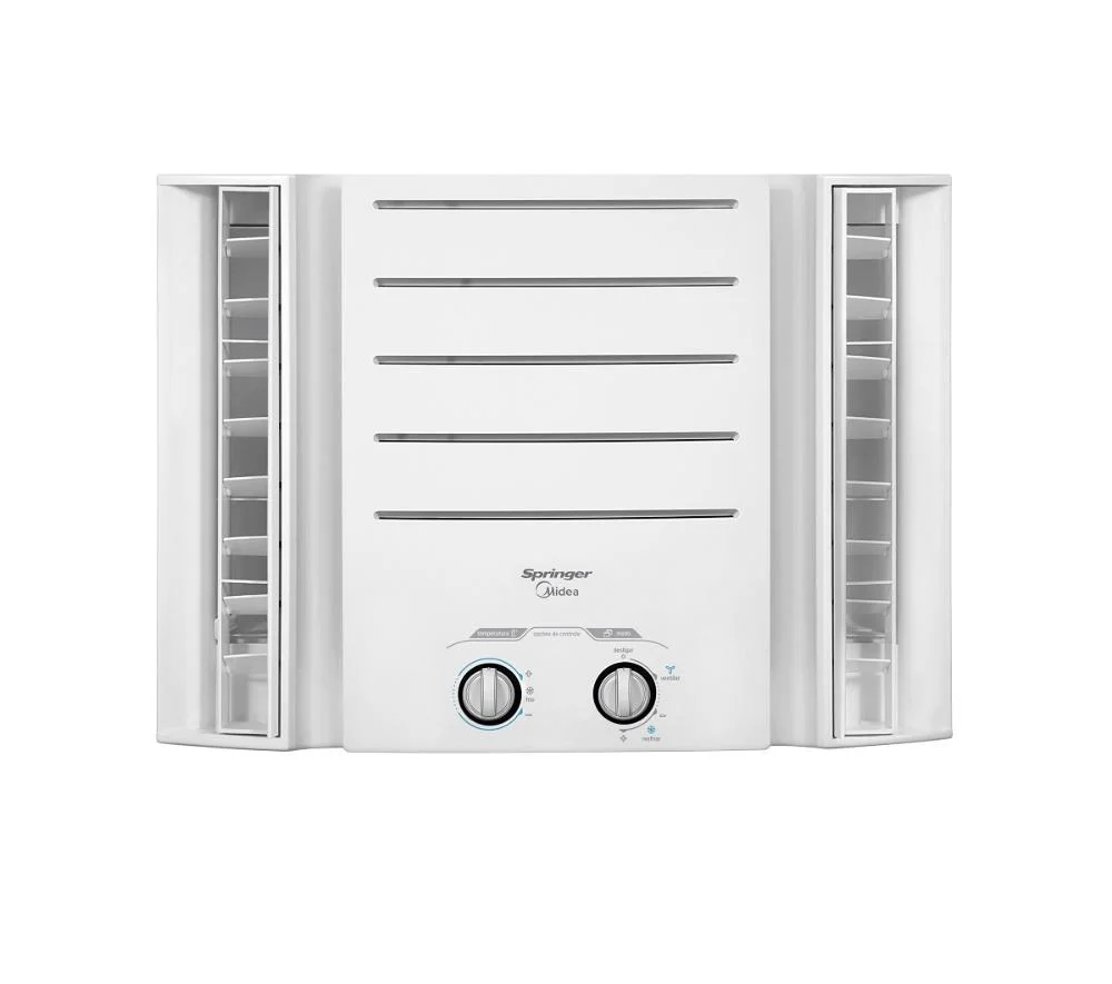 Ar Condicionado Janela Springer Midea Mecânico, 7500 BTU/H, 220V, Frio - QCK075BB Ar Condicionado Janela Springer Midea Mecânico, 7500 BTU/H, 220V, Frio - QCK075BB