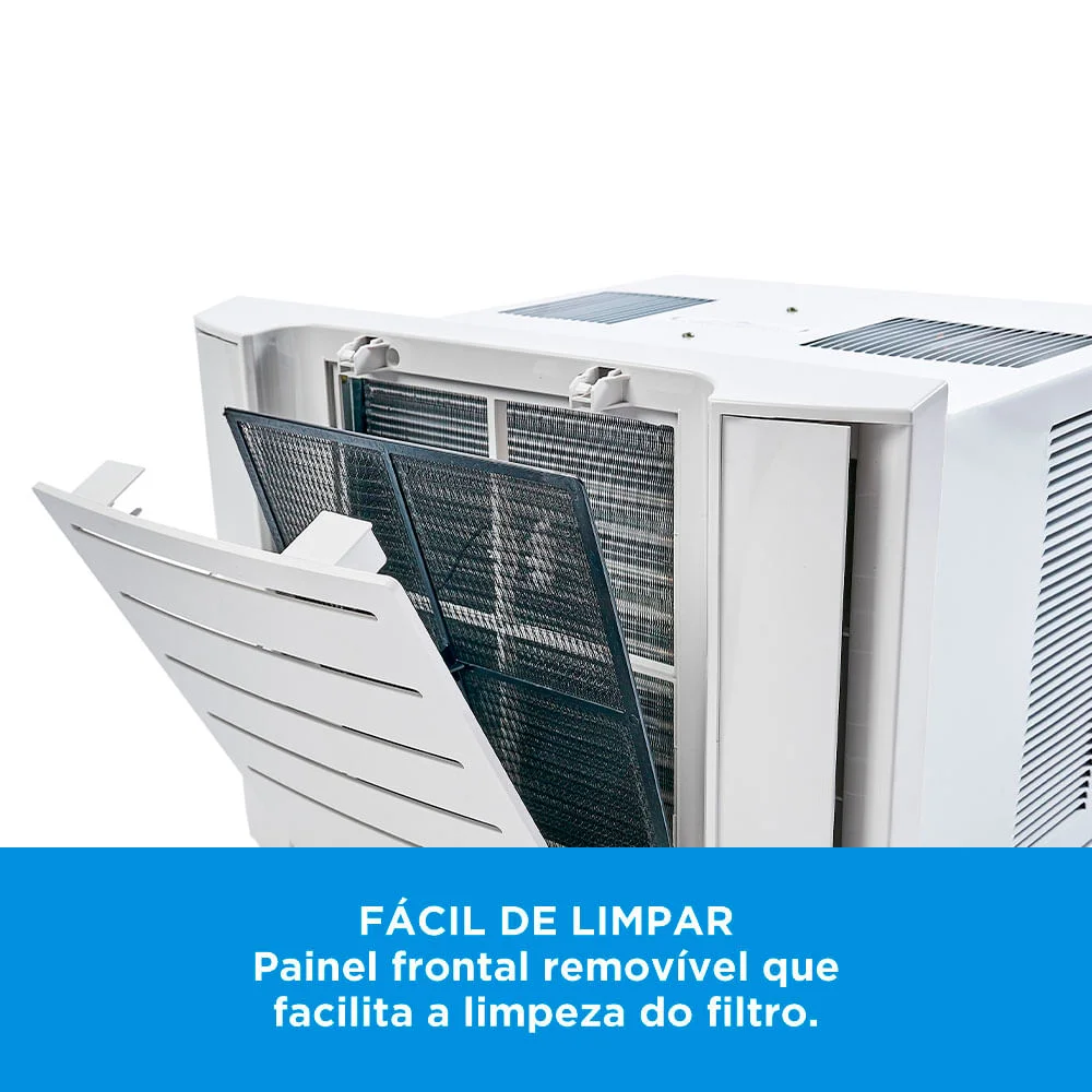 Ar Condicionado Janela Springer Midea Mecânico, 7500 BTU/H, 220V, Frio - QCK075BB Ar Condicionado Janela Springer Midea Mecânico, 7500 BTU/H, 220V, Frio - QCK075BB