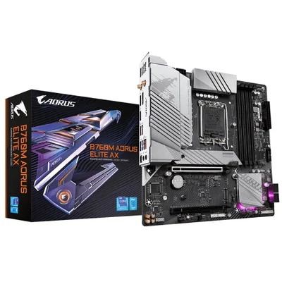 i5 13600K + B760M AORUS ELITE AX D5 ジャンク Placa-M-e-Gigabyte-B760m-Aorus