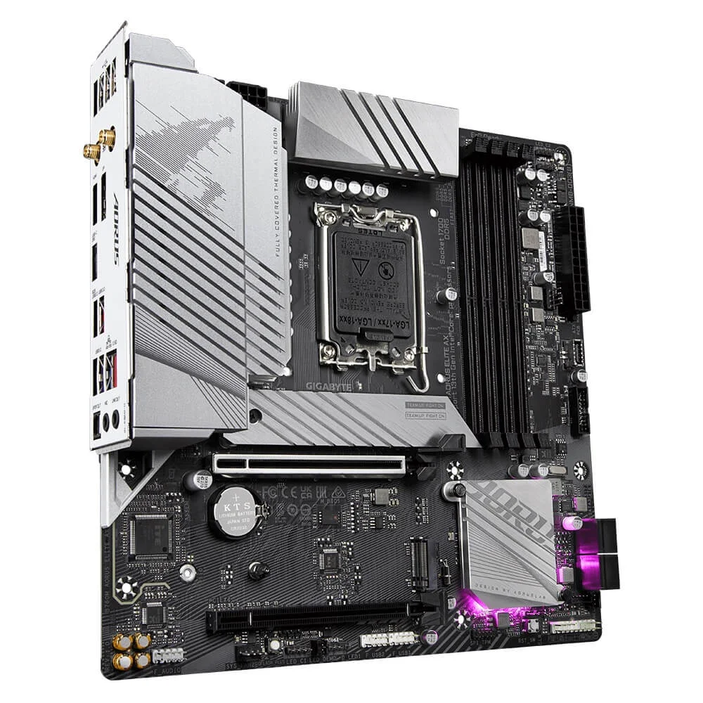PlacaMe Gigabyte B760m Aorus Elite Ax Intel KaBuM