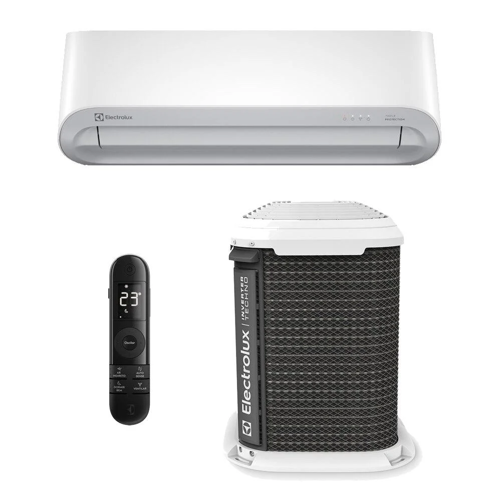 Ar-condicionado Split Electrolux Color Adapt, 23000 BTUs, Só Frio, 220v - UI24F/UE24F Ar-condicionado Split Electrolux Color Adapt, 23000 BTUs, Só Frio, 220v - UI24F/UE24F
