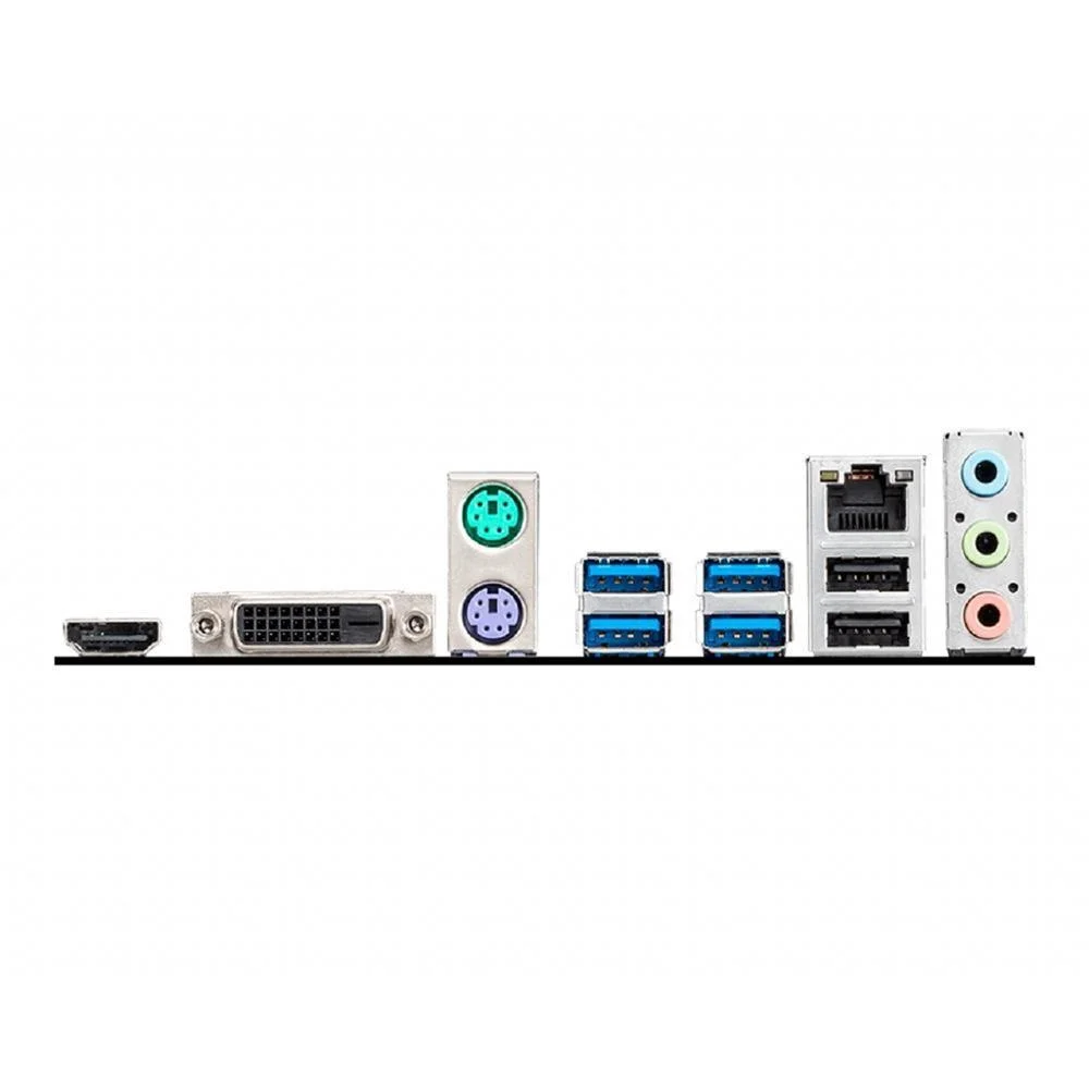 Placa Mãe Msi A520m-a Pro AMD, Am4, Matx, DDR4 Placa Mãe Msi A520m-a Pro AMD, Am4, Matx, DDR4