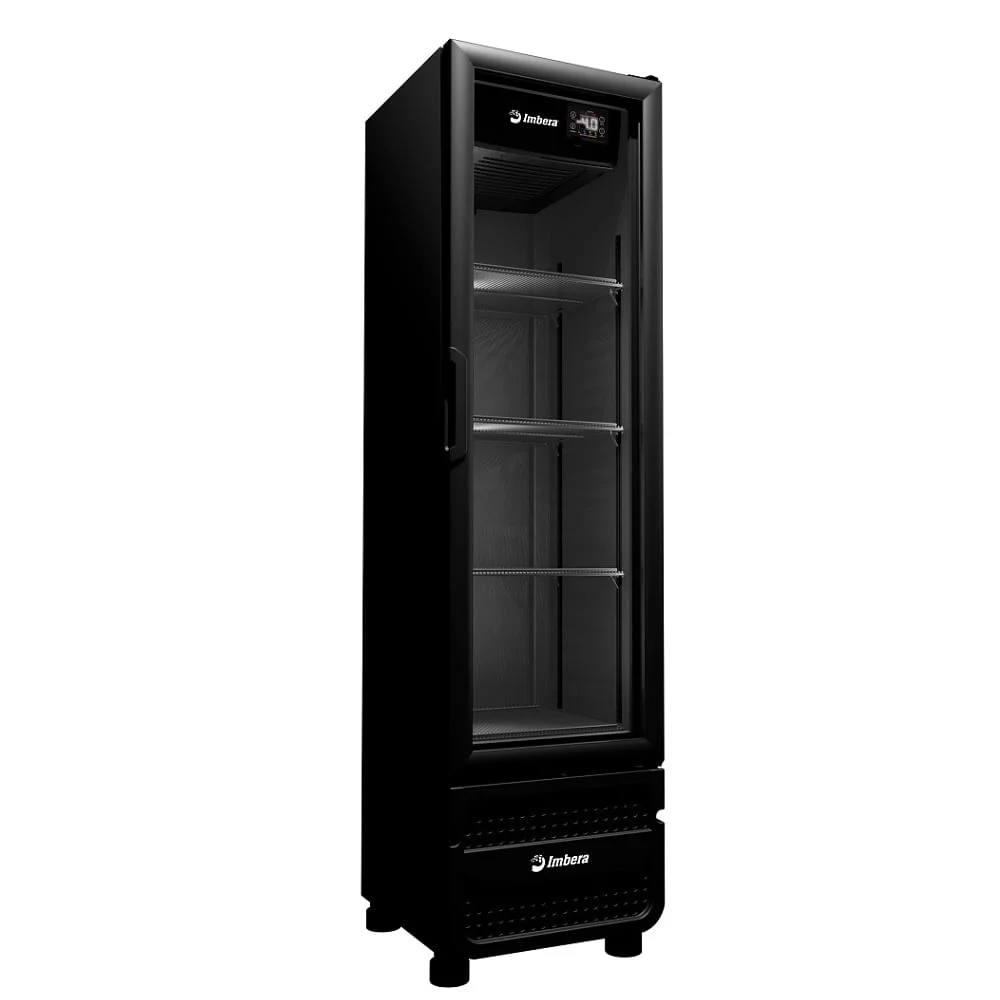 Cervejeira Imbera 244L Porta Vidro 220V Full Black