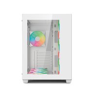 Gabinete C3tech Gaming Aquarius Mt-g910wh, Sem Fonte