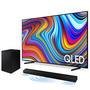 Samsung Smart Tv 50 Polegadas, Qled 4k Q60c + Soundbar Samsung Hw-a555