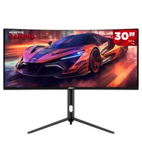 Monitor Gamer Dahua Ultrawide 30 Polegadas, WFHD, 1ms, 200HZ,  DCR Inteligente Adaptive-sync, HDMI, Dp, Va, Preto - Dhi-lm30-e330ca