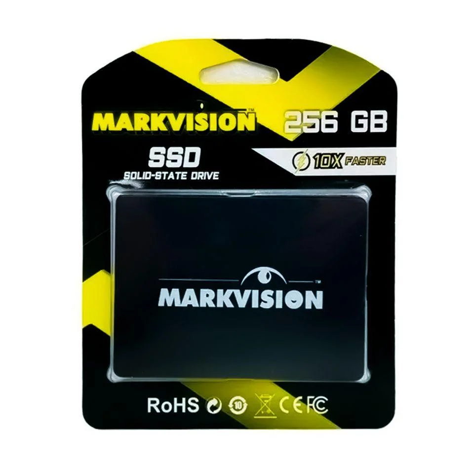SSD Markvision 256GB, Smark Sata Iii 2,5 - Smark17/256g SSD Markvision 256GB, Smark Sata Iii 2,5 - Smark17/256g