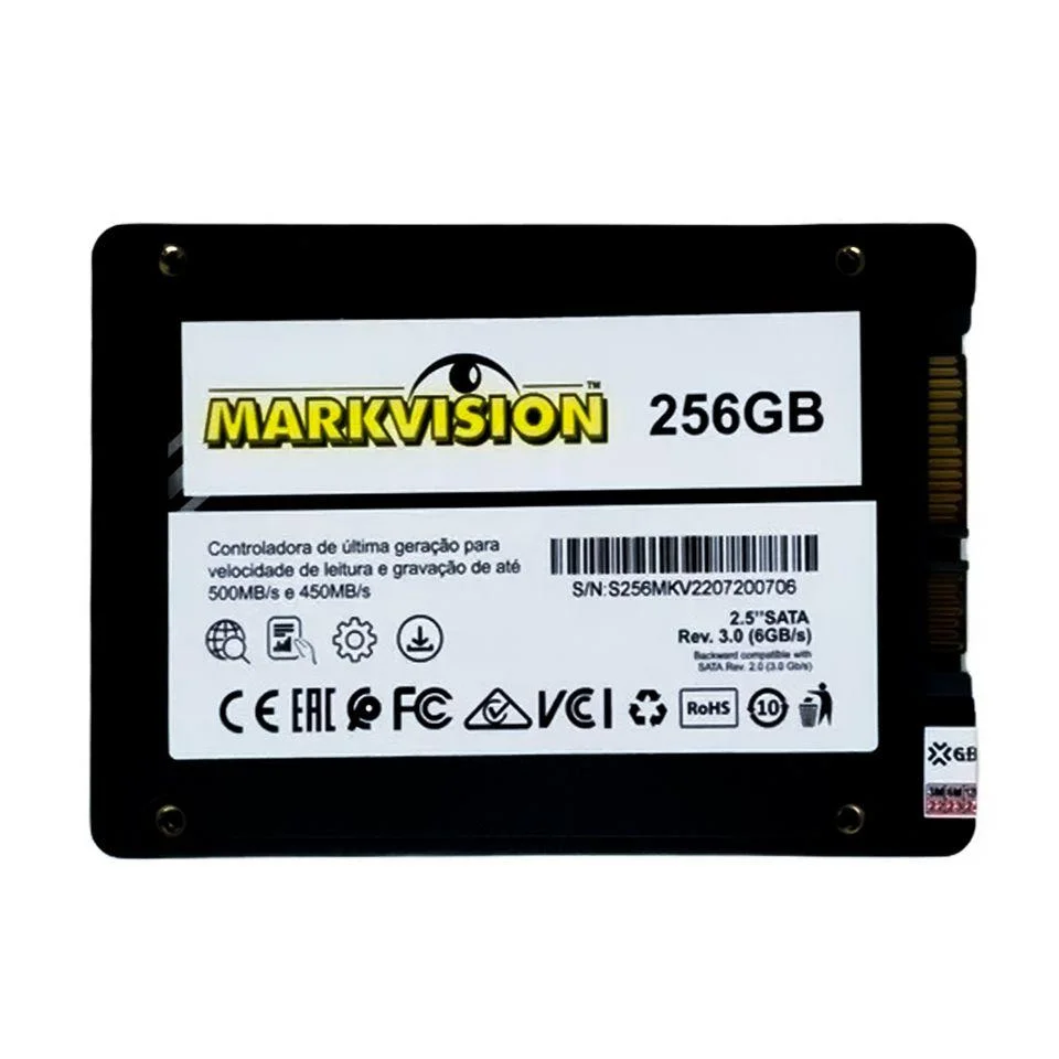 SSD Markvision 256GB Smark KaBuM