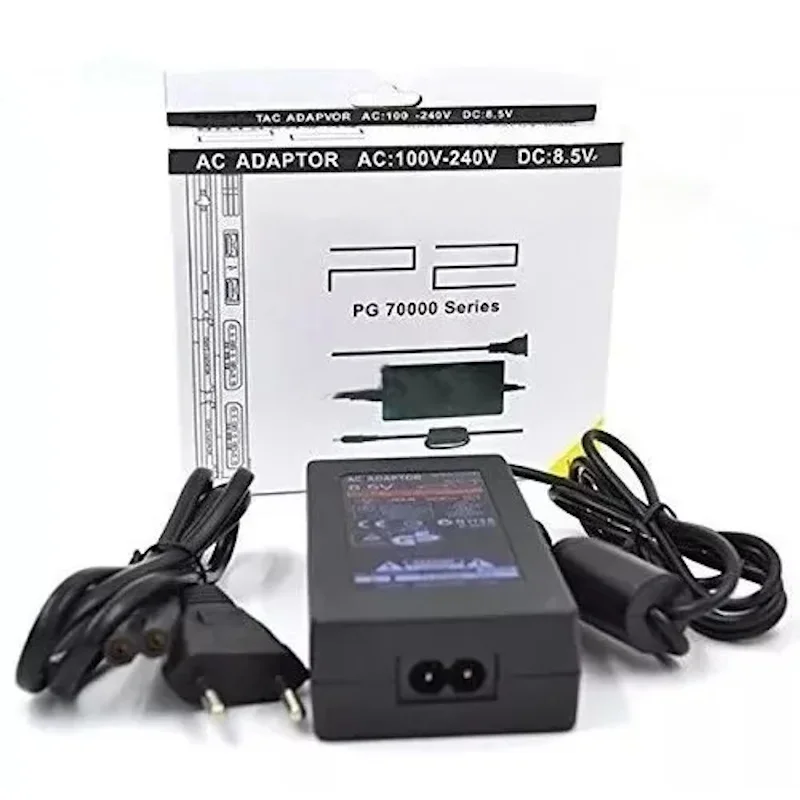 Fonte Ac Para Playstation Ps2 Slim 70000 Series, Bivolt, 8.5V Fonte Ac Para Playstation Ps2 Slim 70000 Series, Bivolt, 8.5V