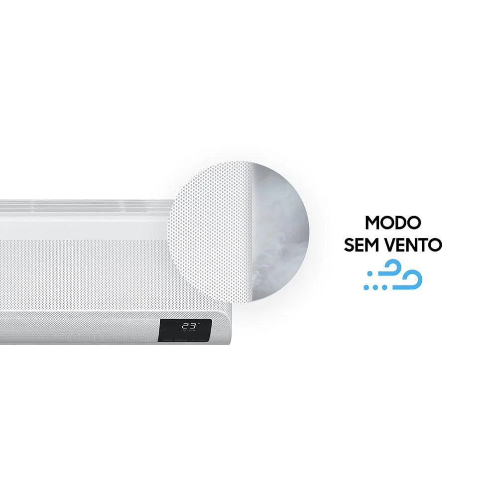 Ar-condicionado Samsung, Split Inverter, Windfree, Sem Vento, 9.000 Btus, Quente E Frio, Branco, 220v - Ar09ashabwknaz Ar-condicionado Samsung, Split Inverter, Windfree, Sem Vento, 9.000 Btus, Quente E Frio, Branco, 220v - Ar09ashabwknaz