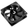 Ventoinha Rise Mode Black 80mm 1500 RPM Preto - RM-BK-02-FB