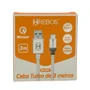 Cabo Hrebos, USB Tipo C, 3 Metros