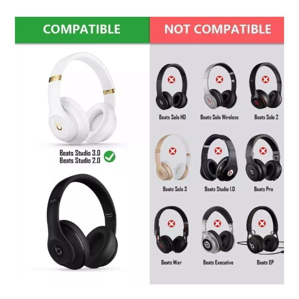 Par Espumas Compatível Com Beats Studio KaBuM