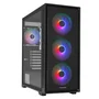 Gabinete Gamer Concórdia Monster, Mid Tower, ARGB, 4 Fans, Fonte 500w, 80 Plus, Bronze