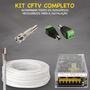 Kit Intelbras Cftv, 10 Câmeras Segurança, FULL HD 1080 + DVR 2TB