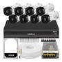 Kit Intelbras Cftv, 8 Cameras VHL 1220, FULL HD + DVR 3008-C, HD 500GB