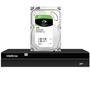 Kit Nvr Intelbras, 4 canais, Nvd 1404, Multi HD + HD 3TB
